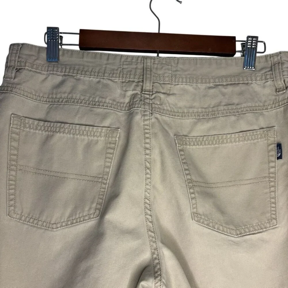 The North Face Khaki Shorts. Size 32. Great Condition!